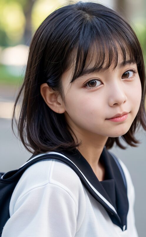 小学生の女の子の画像